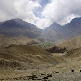 upper mustang trek view